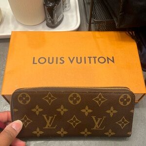 louis Vuitton clemente wallet canvas AUTHENTIC WITH ORIGINAL BOX AND RECEIPTS